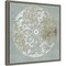 Encore (Mandala) by Aimee Wilson 16-in. W x 16-in. H. Canvas Wall Art Print Framed in Grey